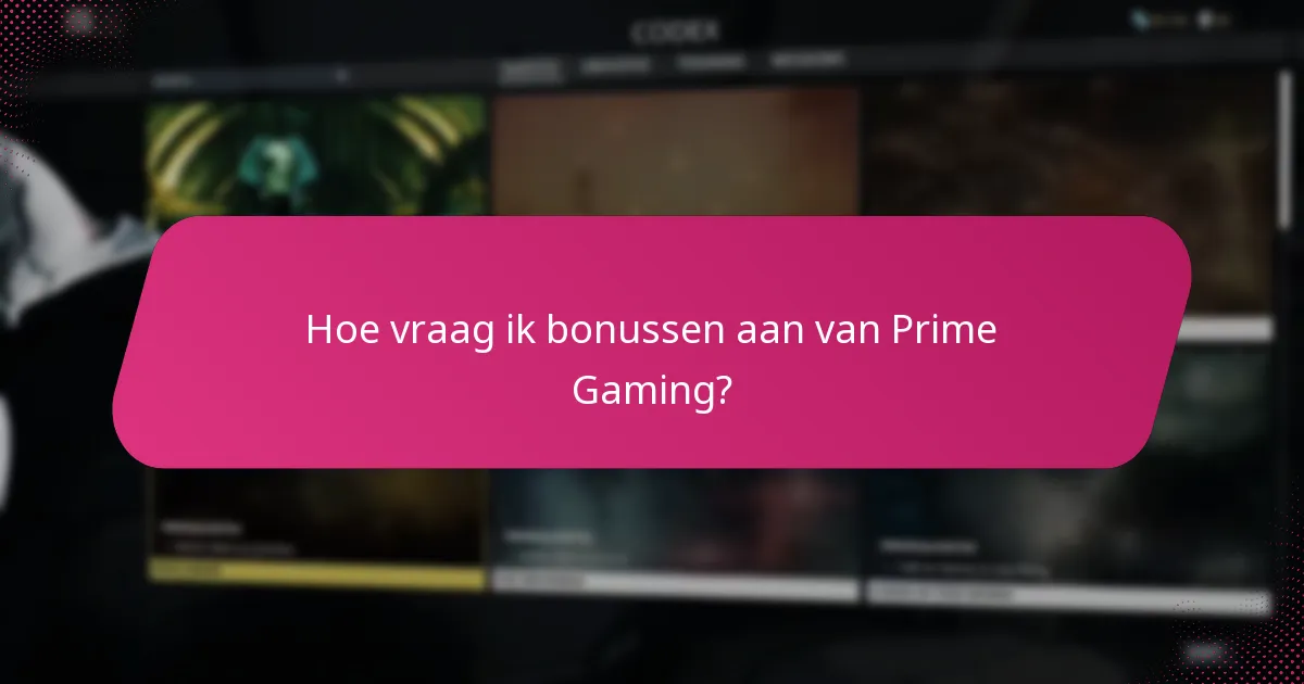 Welke speciale promoties biedt Prime Gaming aan?