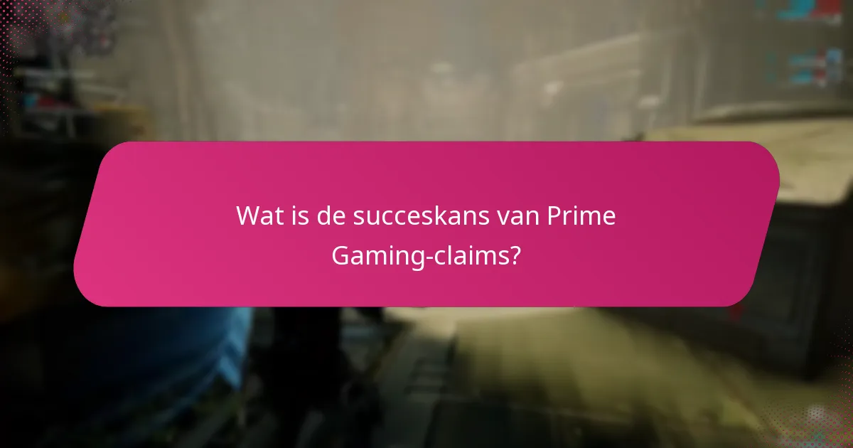 Wat zijn de reacties van de gemeenschap op Prime Gaming-claims?