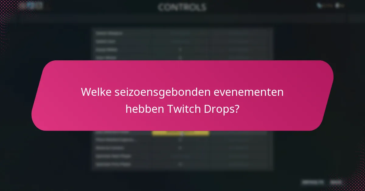 Hoe verhouden de huidige Twitch Drops zich tot eerdere evenementen?
